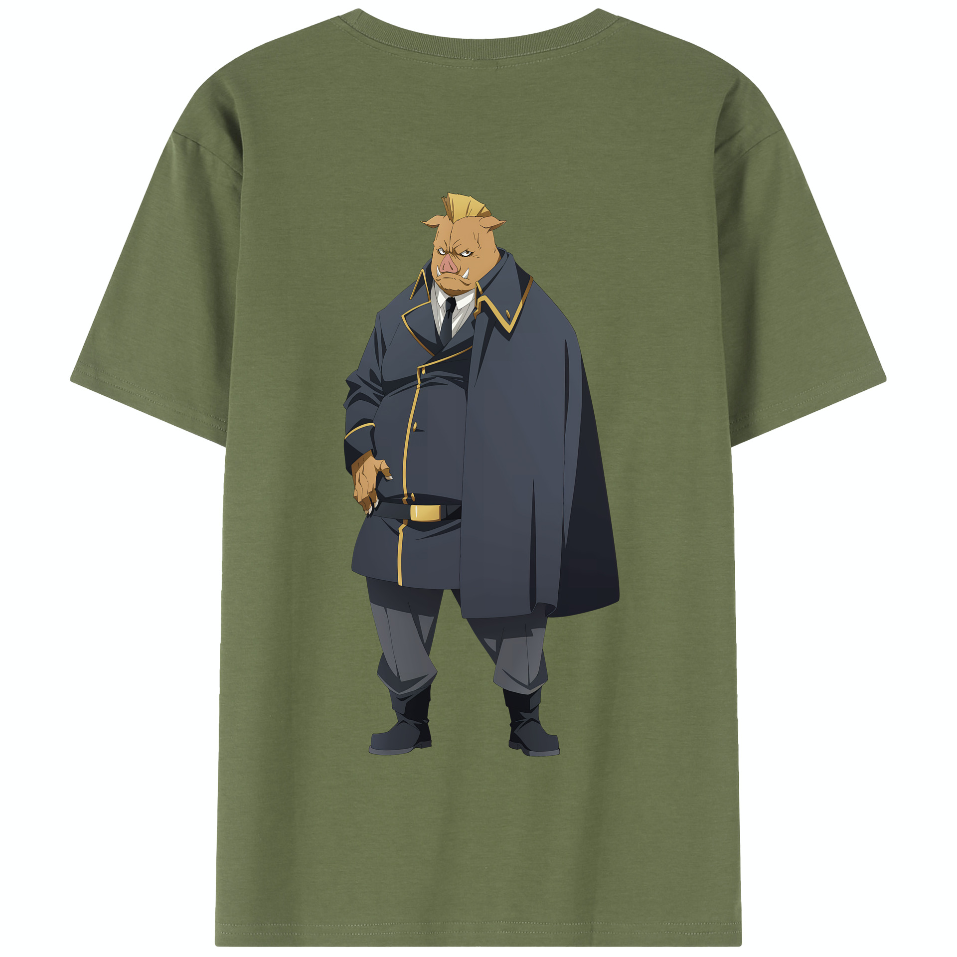 （画像用） 転スラ Regarding Reincarnated to Slime 綿100％半袖Tシャツ（背面プリント）
